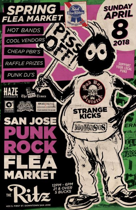 PUNK ROCK FLEA MARKET -SPRING FLING | Nightclub San Jose CA | Live ...